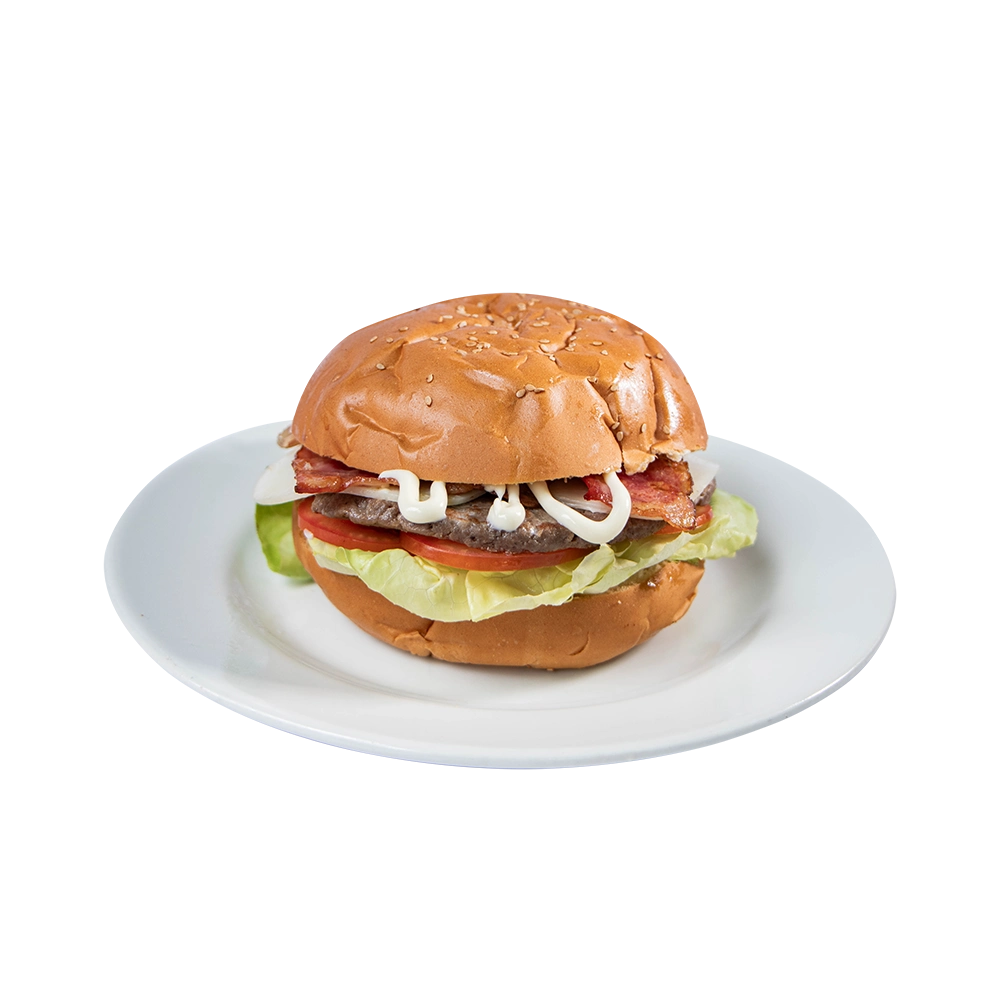 Hamburguesa con Queso y Tocino