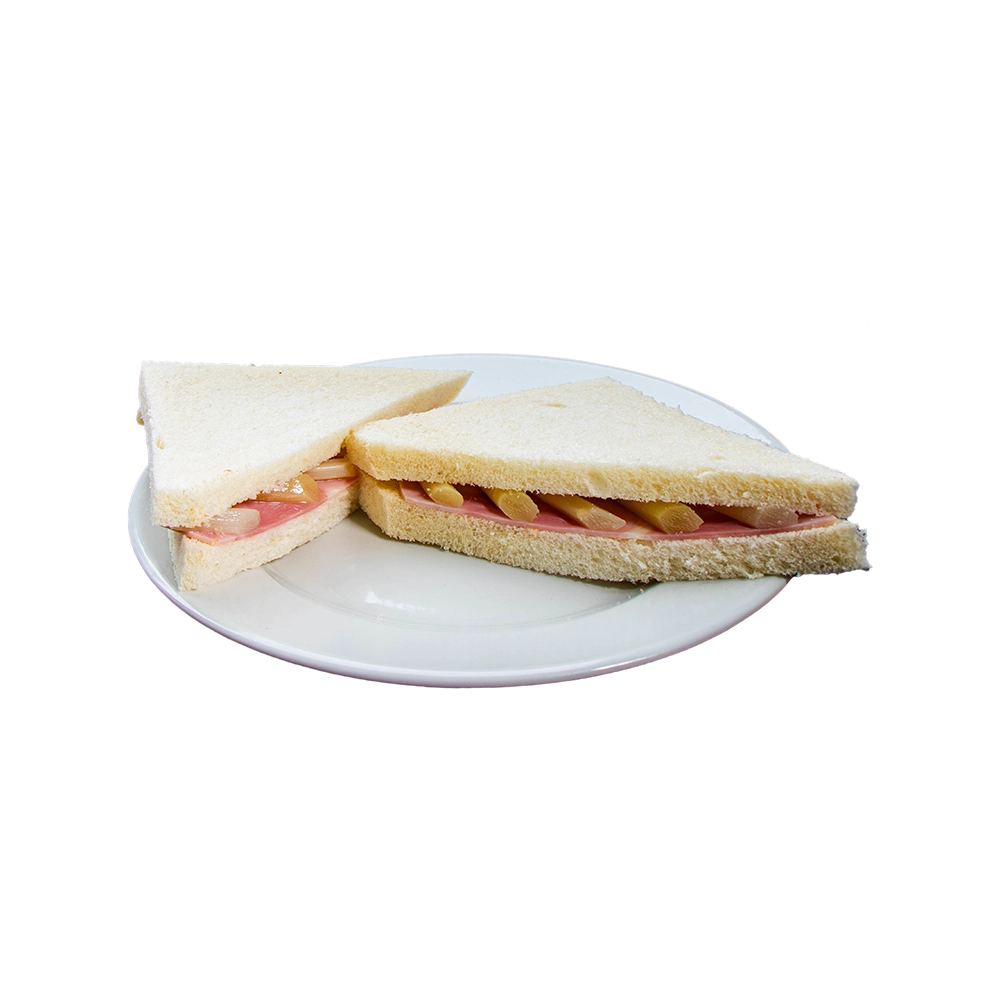 Sándwich de Jamón Inglés con Espárragos
