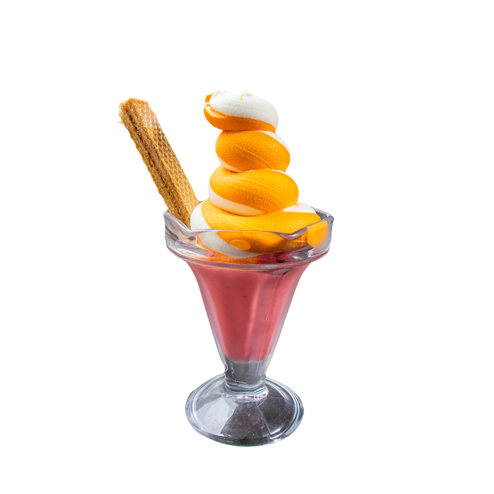 Porción de helado